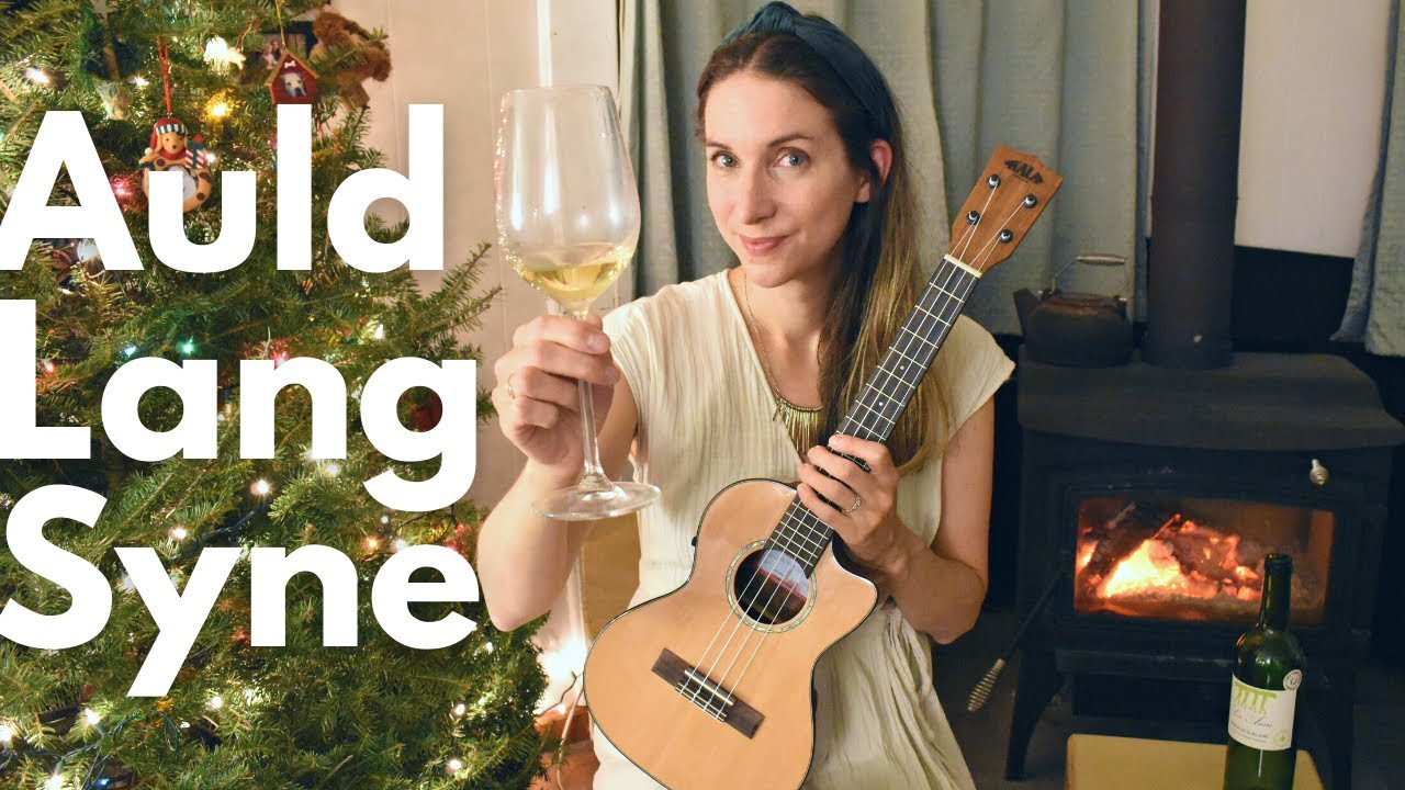 Auld Lang Syne | EASY Ukulele Tutorial & Play Along | Key of C