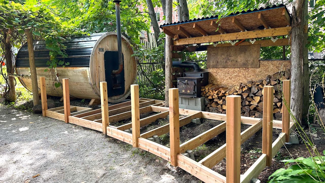 Cottage Coach - Фундамент из блочных настилов