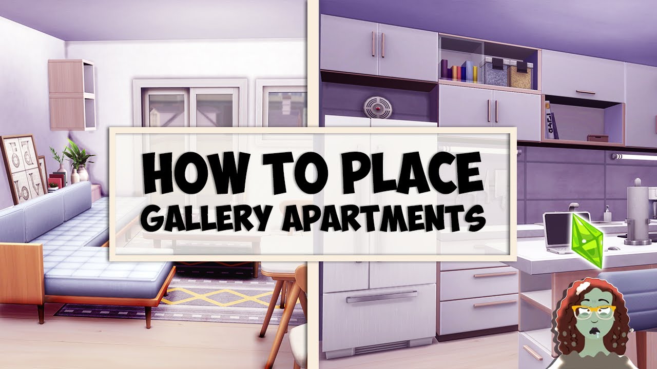 How to place Gallery Apartments! | Sims 4
