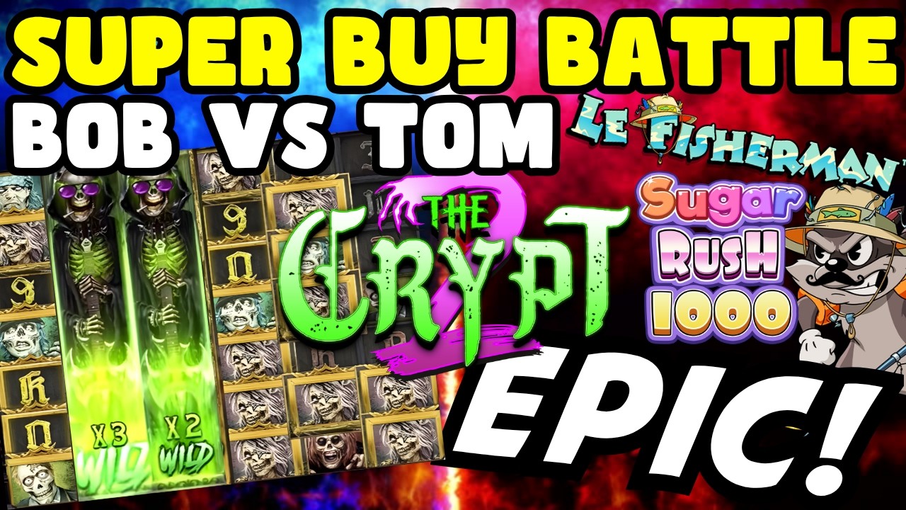 *OMG EPIC* SUPER BUY BATTLE | BOB VS TOM GOING FOR THE BIG WIN