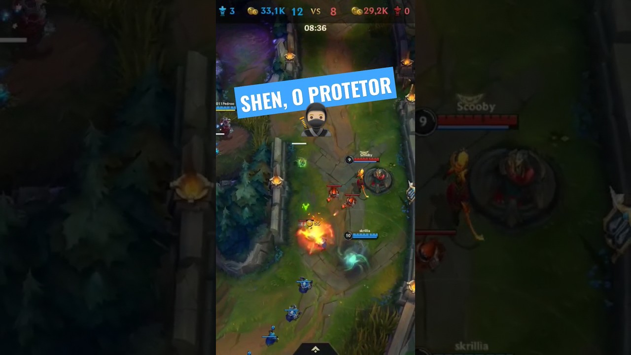 SHEN ULTIMATE 🤺 GAMEPLAY WILD RIFT LEAGUE OF LEGENDS 