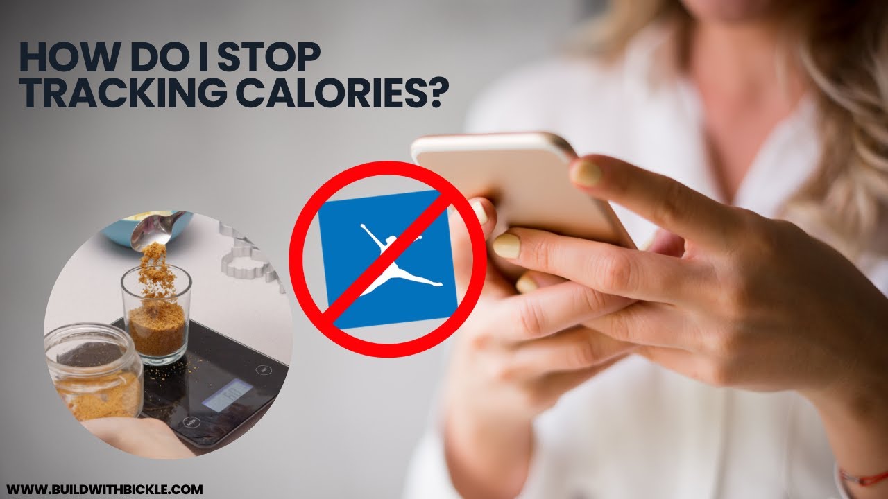 How do I stop tracking calories?