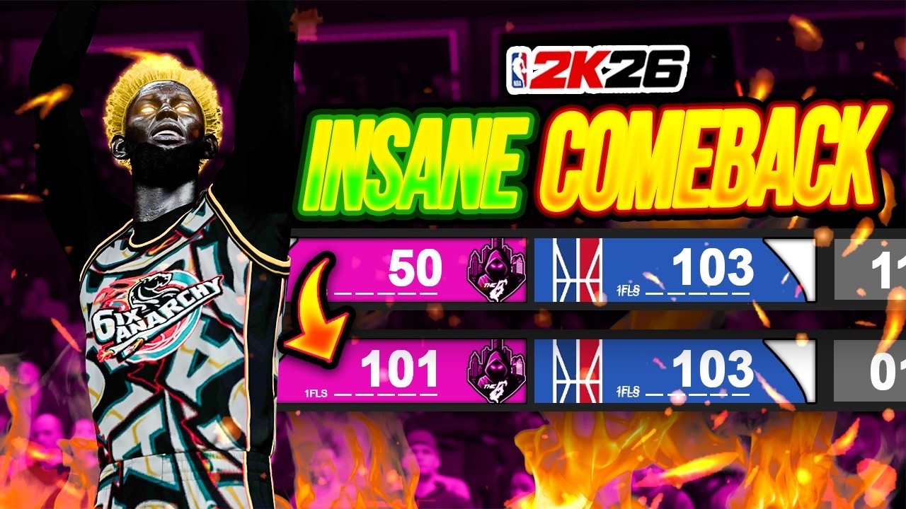 DOWN TO THE WIRE in a 500$ tourney on NBA2K26... Did we win?
