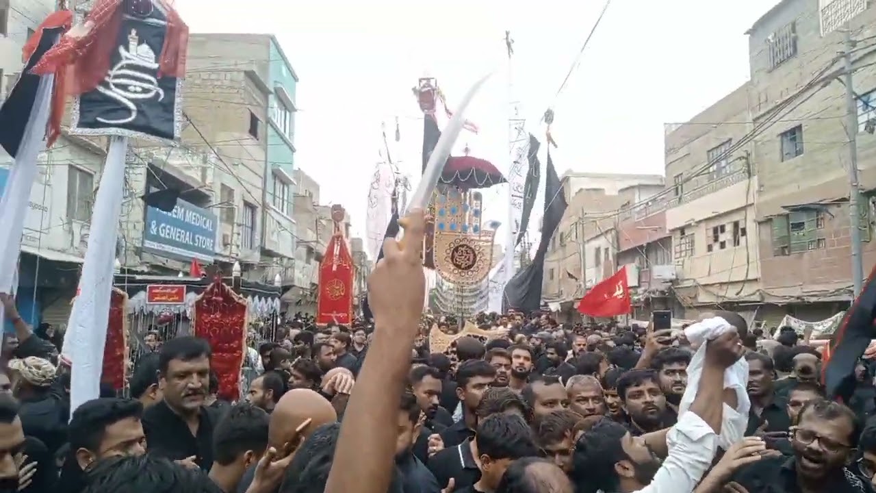 25 Muharram shahadat Mola Sajjad a,s shah Faisal colony imambargah hussain mishan 2023