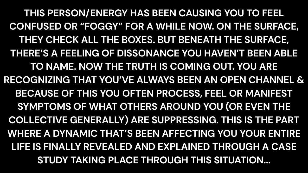 You've been feeling everything they've been suppressing (the truth comes out).