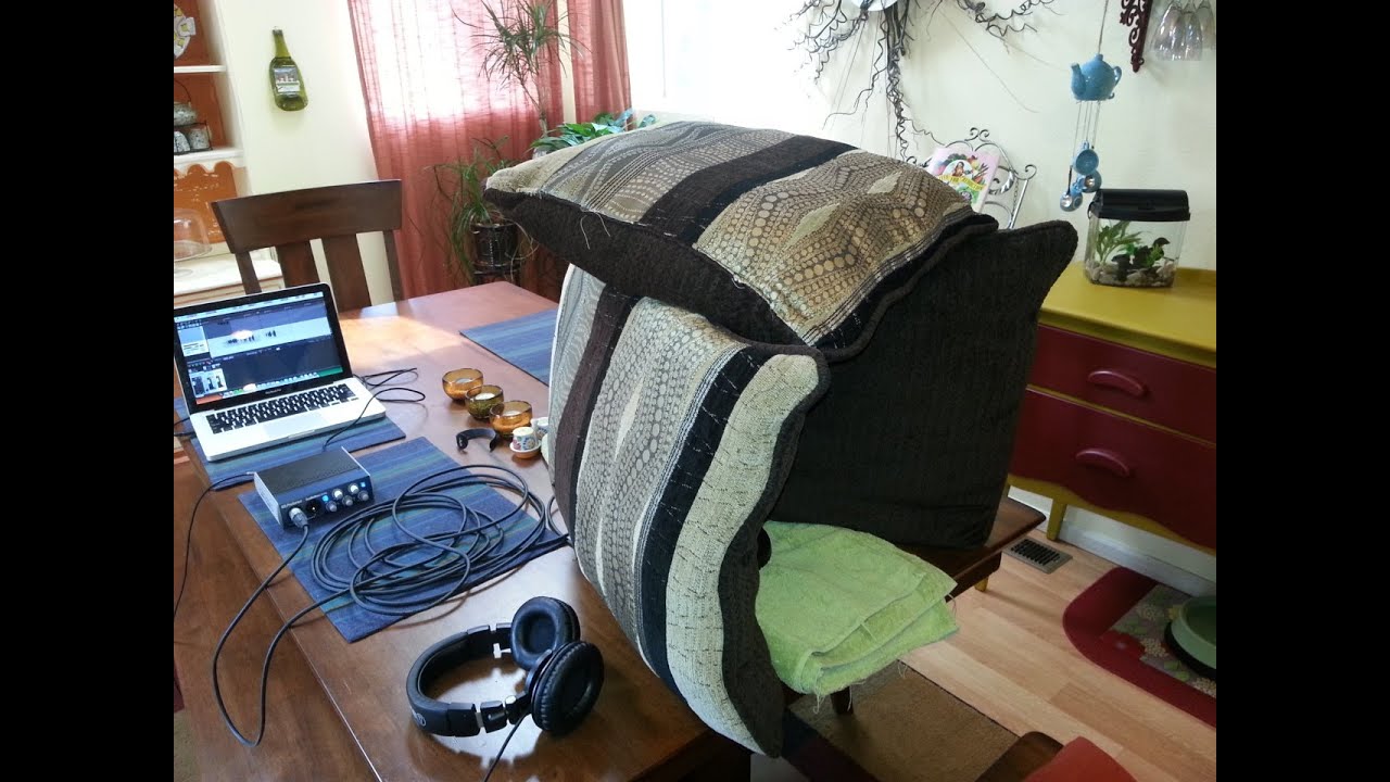 Recording Vocals & Voice Over with Free or Cheap Acoustic Treatment