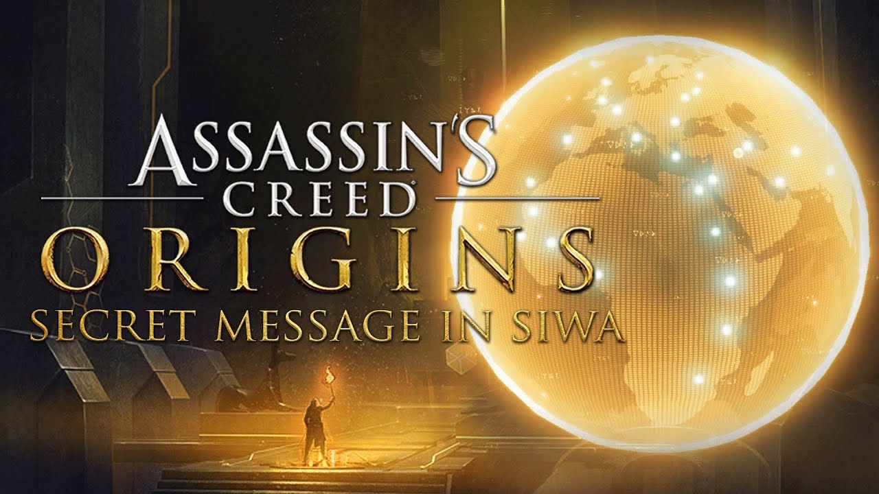 Assassin's Creed Origins | Secret Message In Siwa's Vault (Potential Spoilers)
