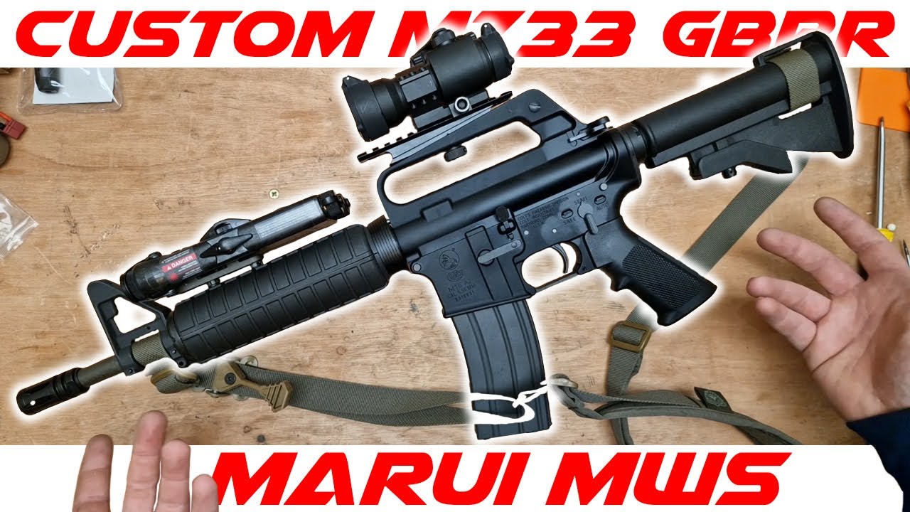 Custom M733 Tokyo Marui MWS GBBR