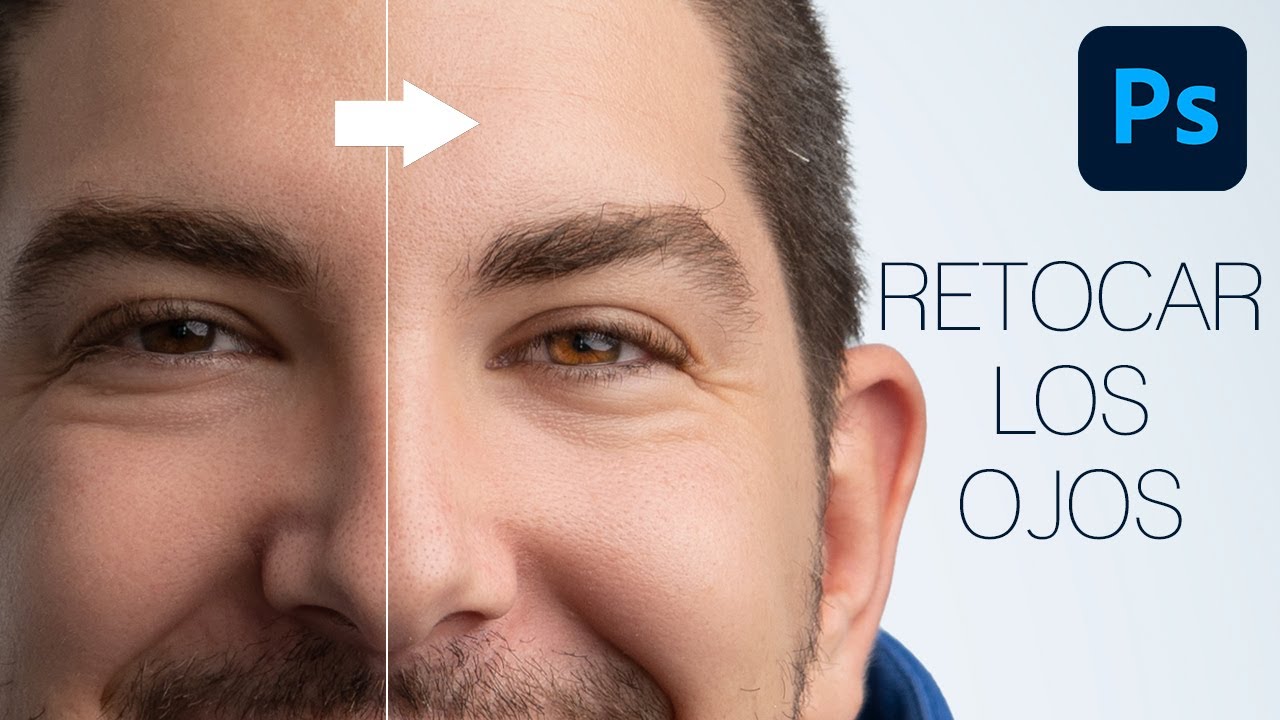 Como editar OJOS en PHOTOSHOP | Como retocar ojos en Photoshop | Tutorial Photoshop