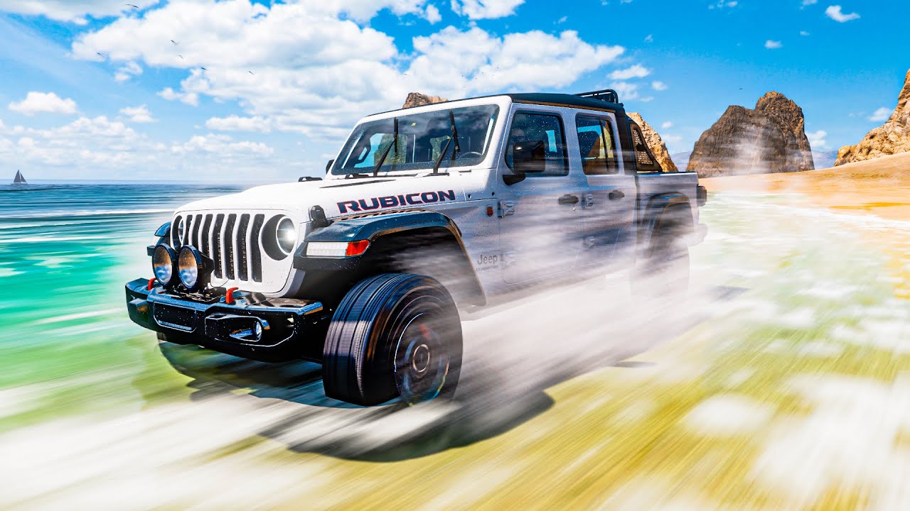 Ruta OFFROAD con una Jeep Gladiator Rubicon | Forza Horizon 5 + Logitech G920