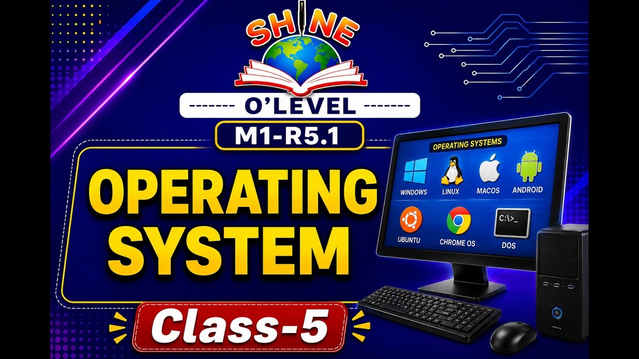 UP LEKHPAL|| WHAT IS OPERATING SYSTEM || CLASS-5|| COMPUTER CODING WITH SHINE