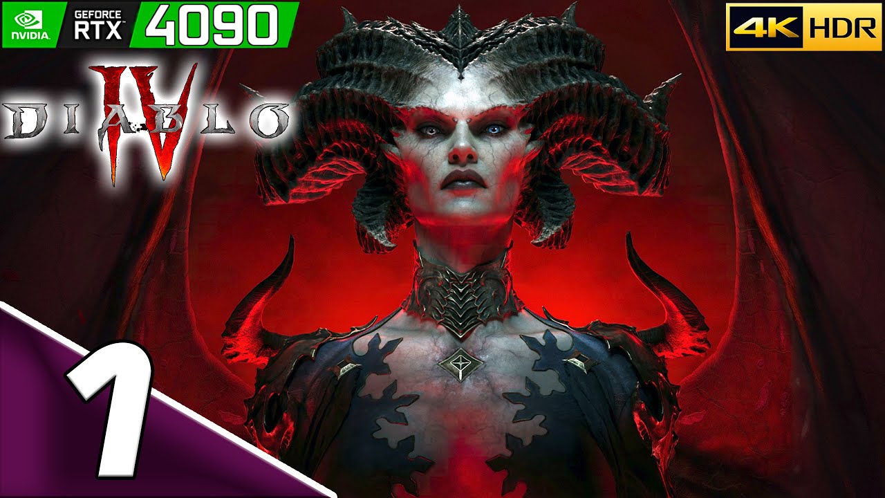Diablo 4 | #1 | Друид  | Акт 1 | 4k HDR