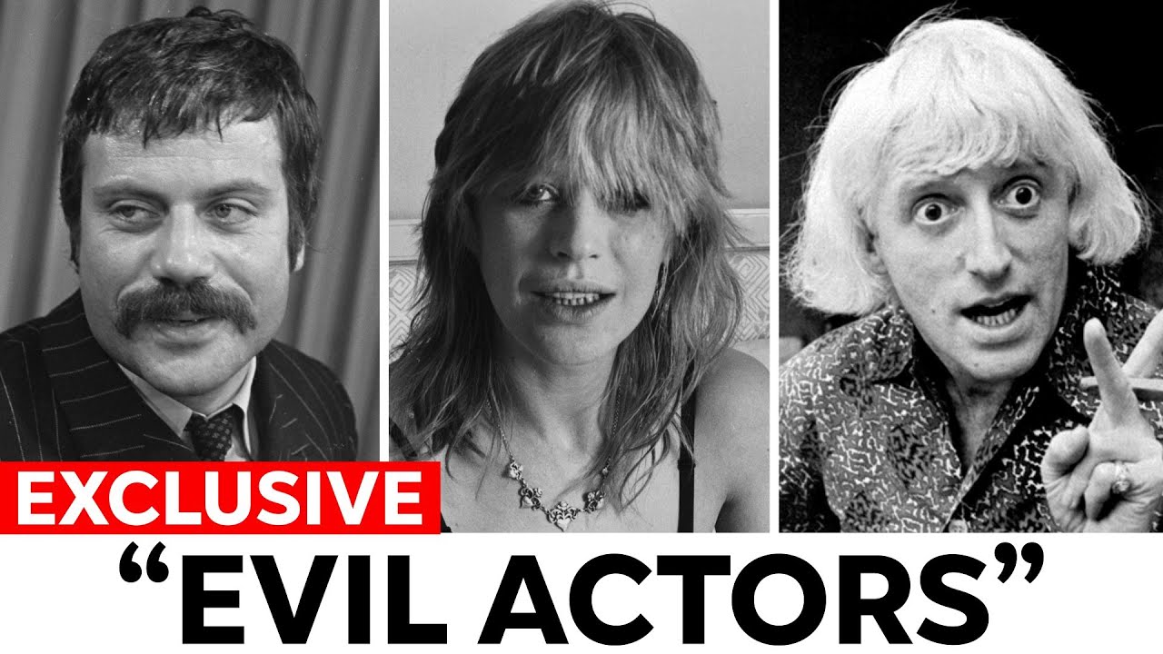 17 MOST EVIL Old British Actors  - NUMBER ONE WILL SHOCK YOU