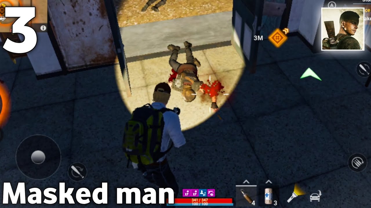 Masked man attack Story mode - Darkest Days Walkthrough Gameplay Android & Ios Part 3 