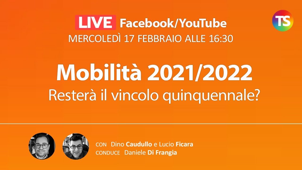 Mobilità 2021/2022. Resterà il vincolo quinquennale?