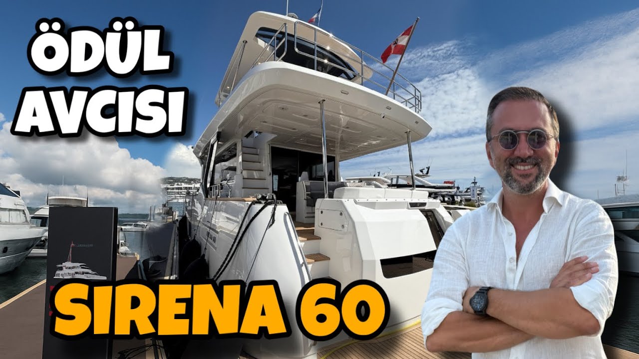 Ödüllü Sirena 60 ile Tanışma- Cannes Yat Festivali’ndeyiz