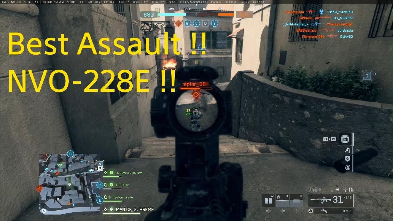 Battlefield 6 Best Assault NVO-228E !!
