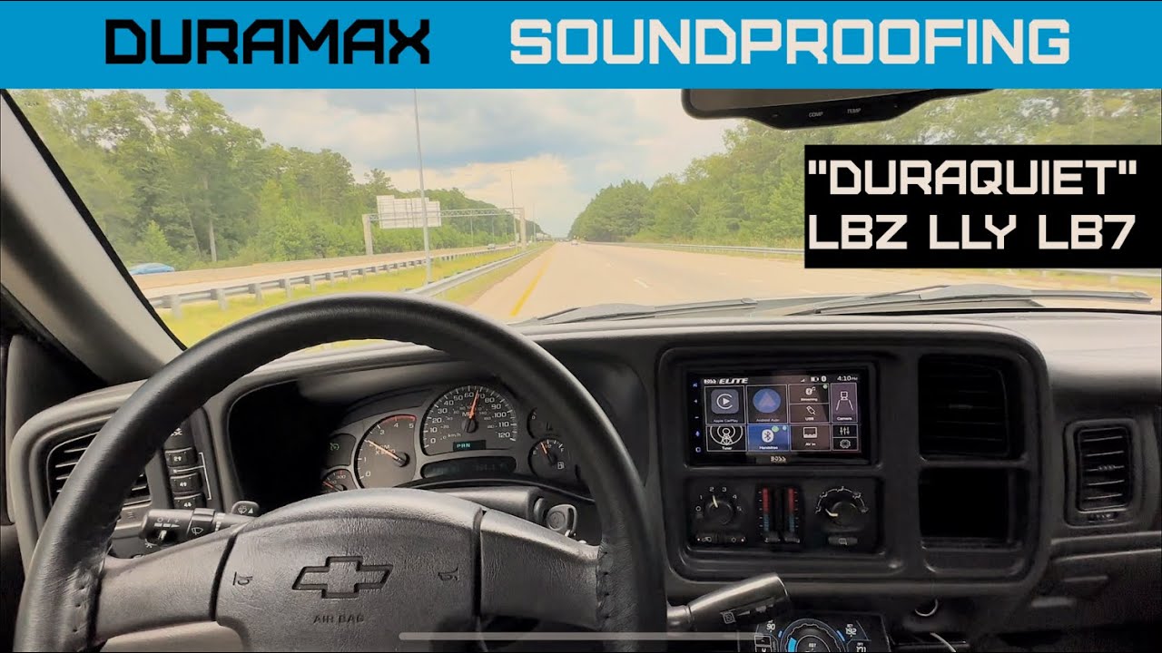 Duramax Soundproofing Upgrade LB7 LLY LBZ