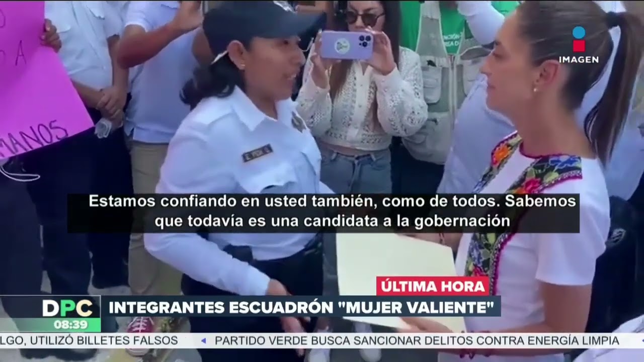 Policías de Campeche entregan pliego petitorio a Sheinbaum | DPC con Nacho Lozano