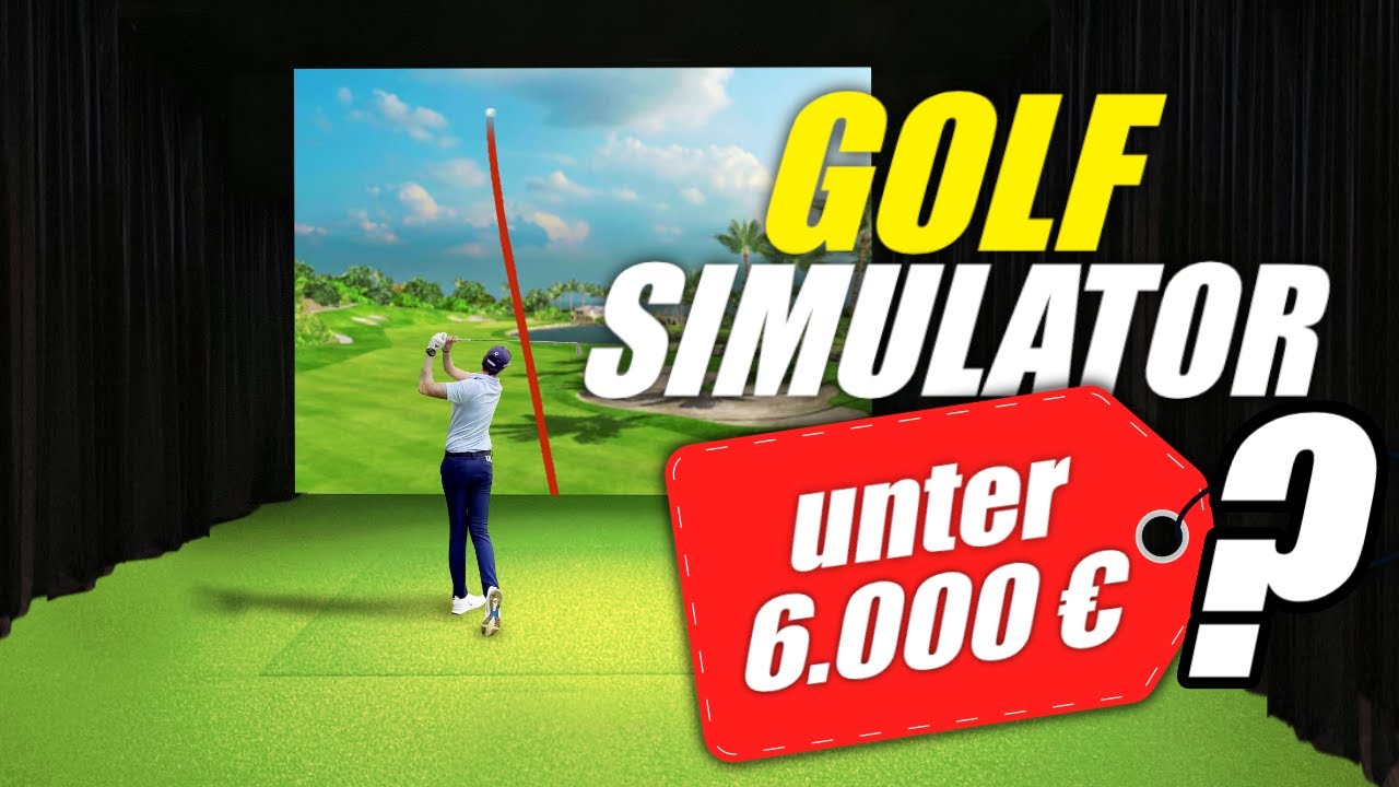 High-End Golf Simulator für unter 6000 € – So baust du ihn selbst!