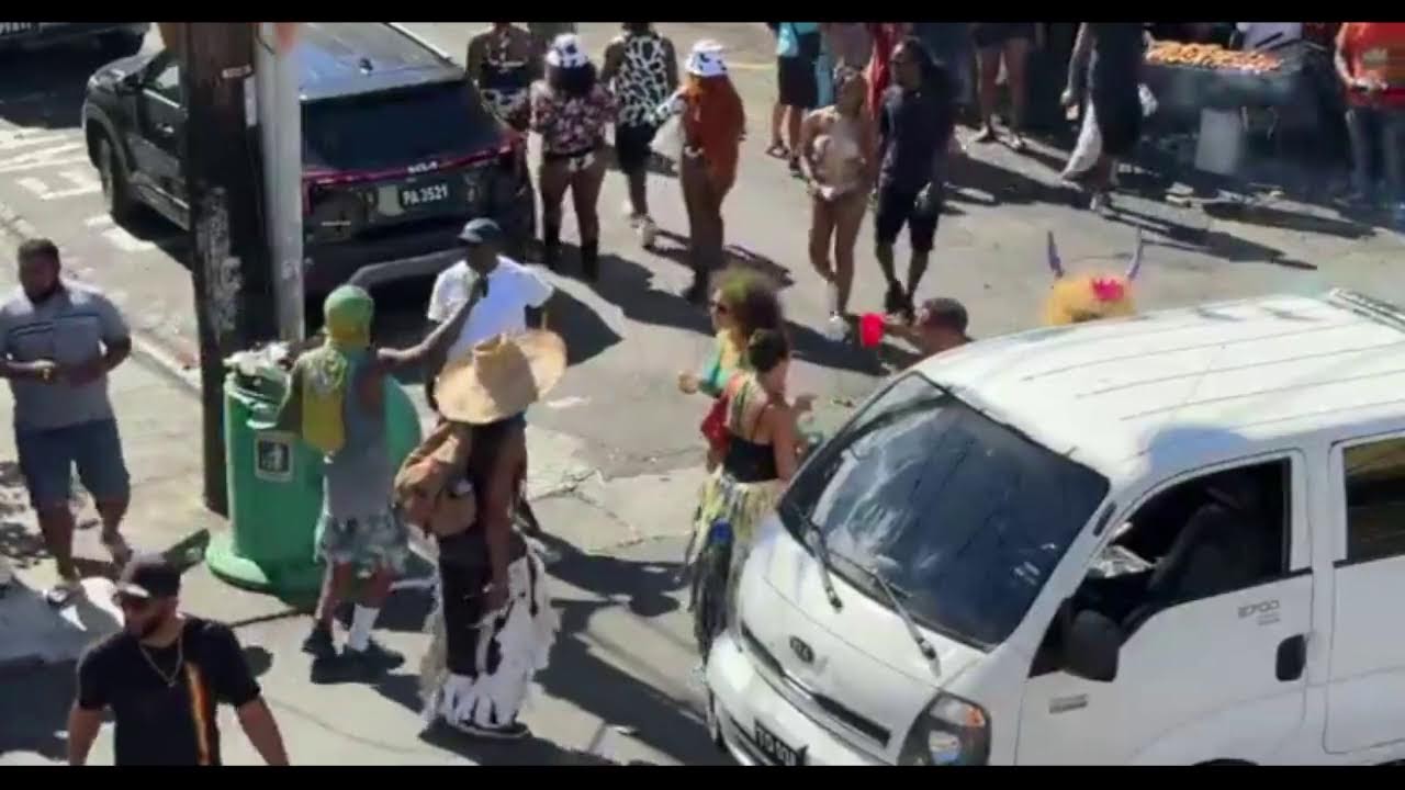 Jouvert Morning in Roseau