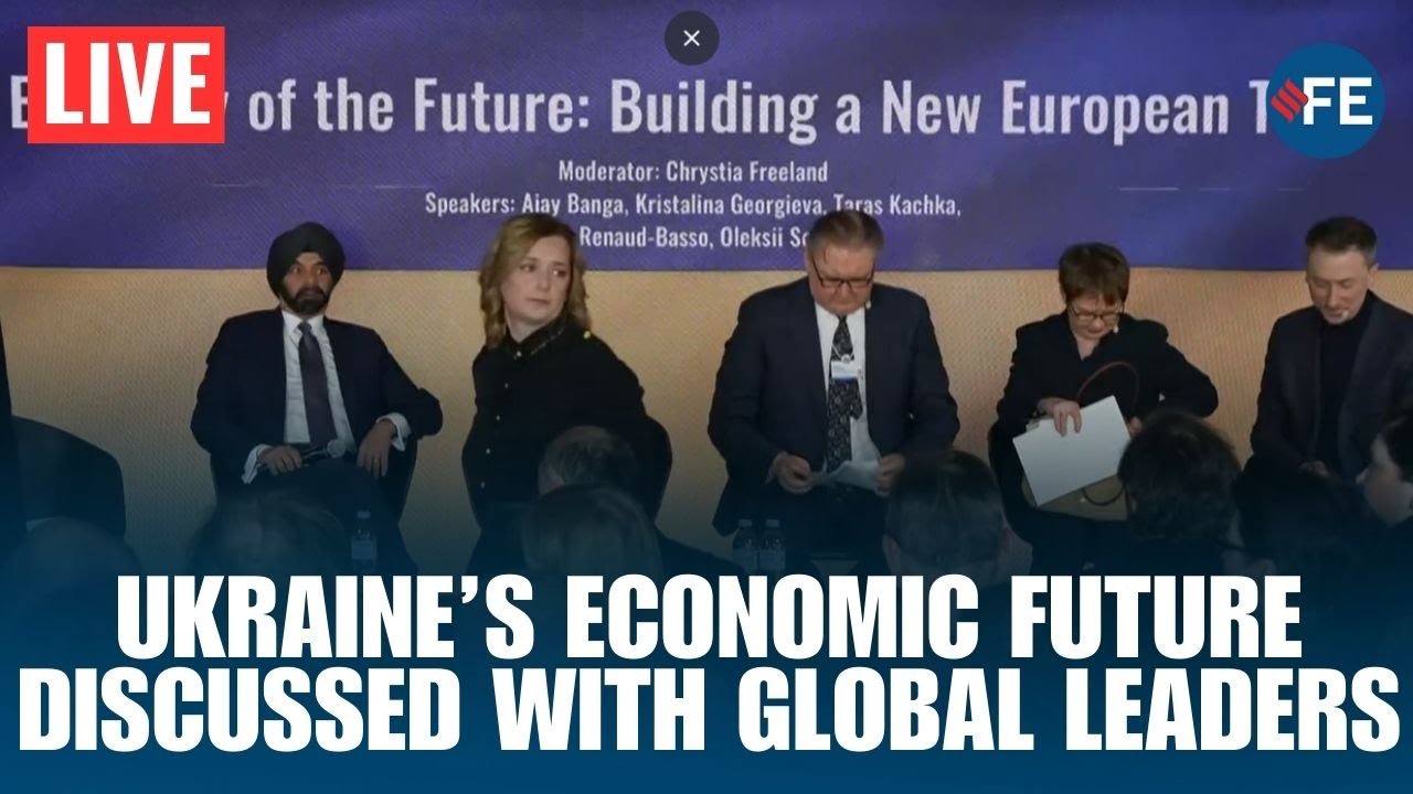 LIVE: Ukraine Leaders, IMF and World Bank Discuss Economy’s Future in Davos | Davos Meeting