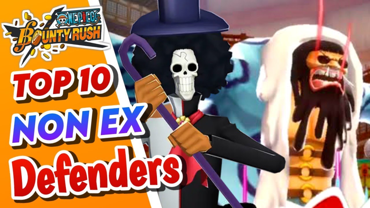 Top 10 Non EX Defenders in OPBR | ONE PIECE Bounty Rush