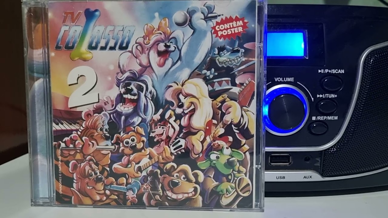 CD TV Colosso 2 (P) 1994 SomLivre  • Eu Não Largo O Osso (Abertura) / Fanfarra da Cachorrada 