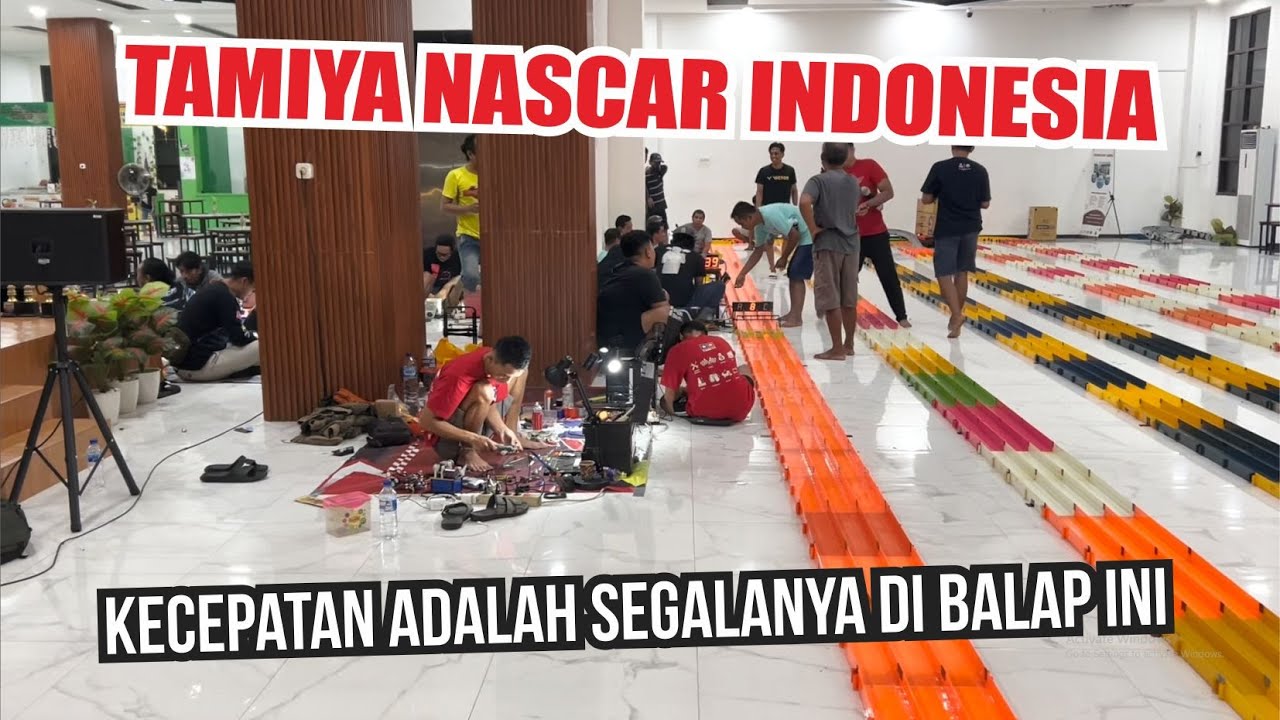 Tamiya Speed Mini4WD Nascar Indonesia, Buat Pecinta Kecepatan Balap