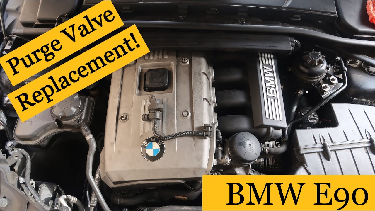 BMW E90 Vapor Canister Purge Valve Replacement!