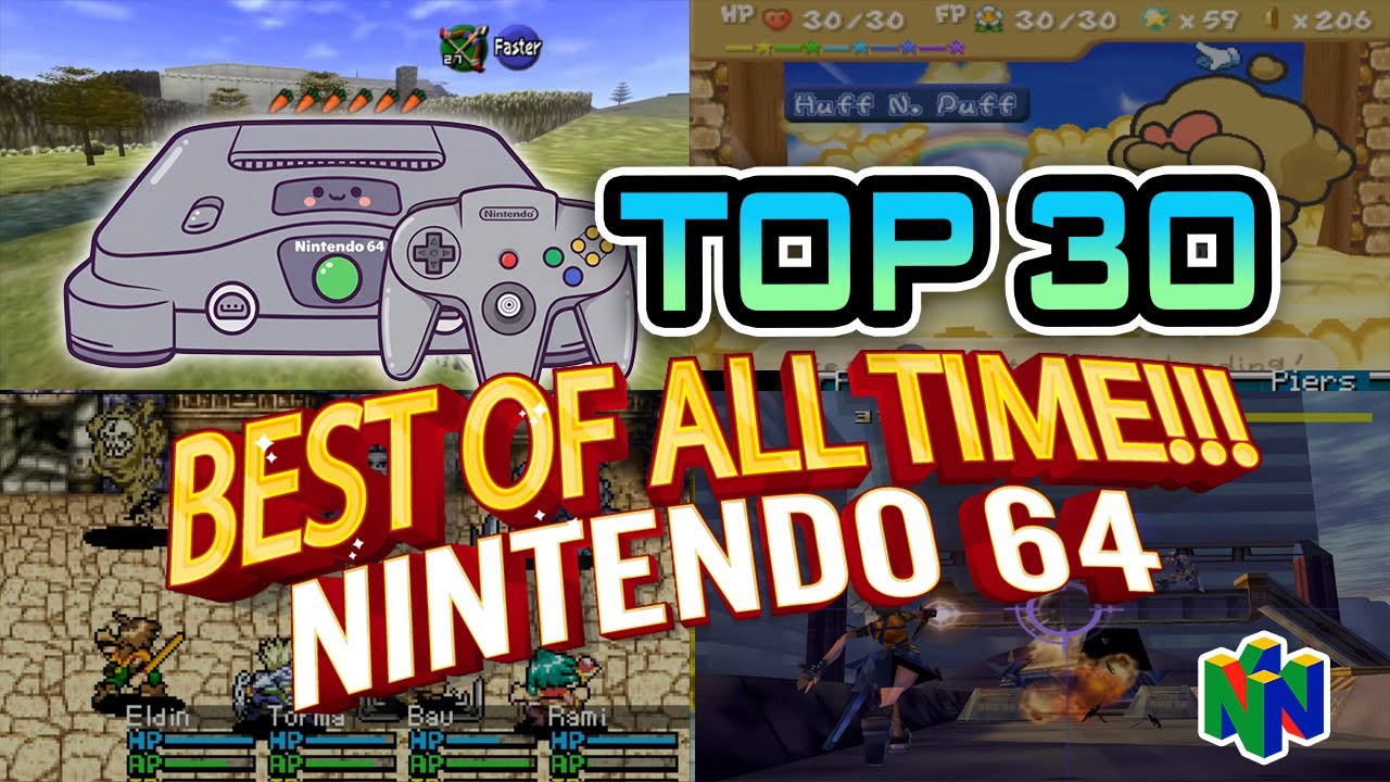 The 30 Best N64 Games Of All Time! - Nintendo 64