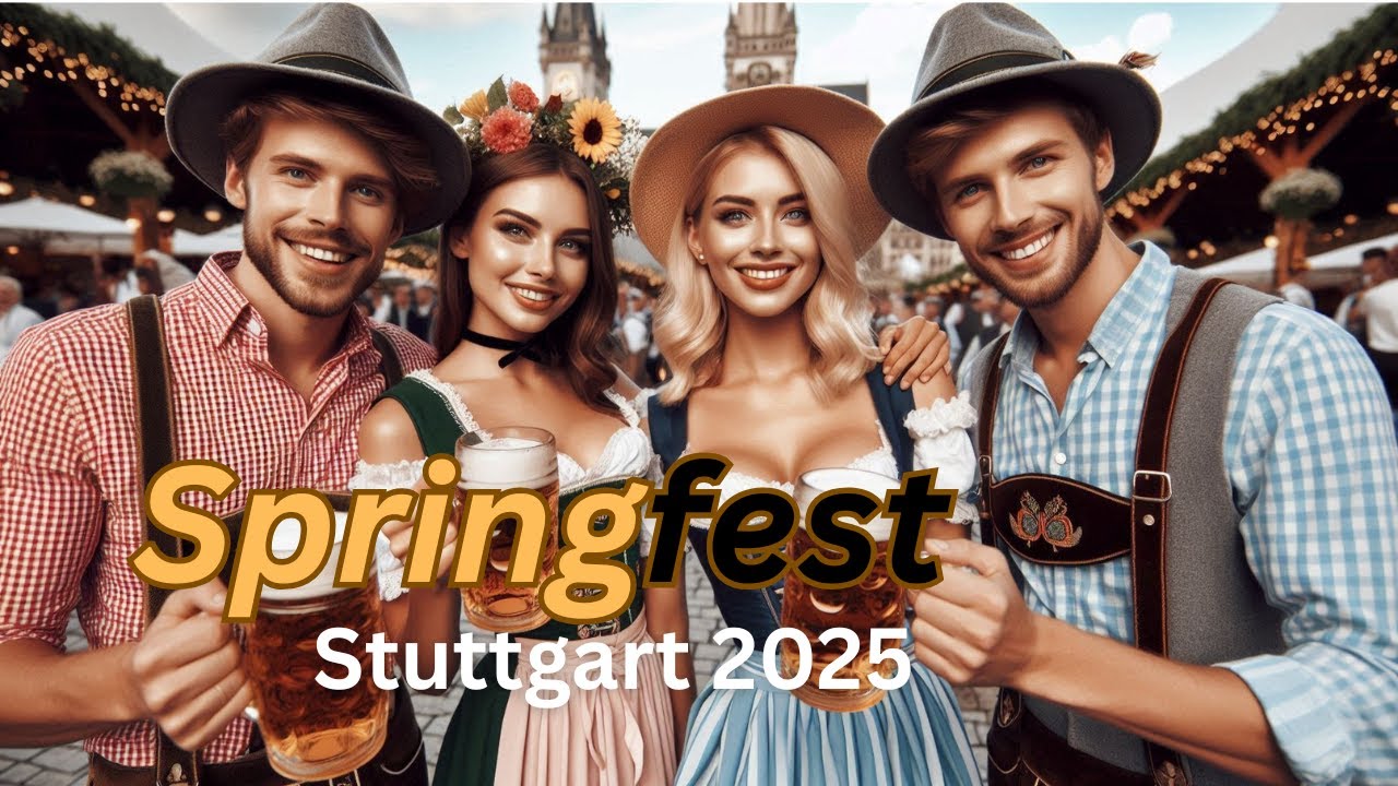🟢 Stuttgart Spring Festival (Frühlingsfest) - Germany's Biggest Spring Beer Fest!