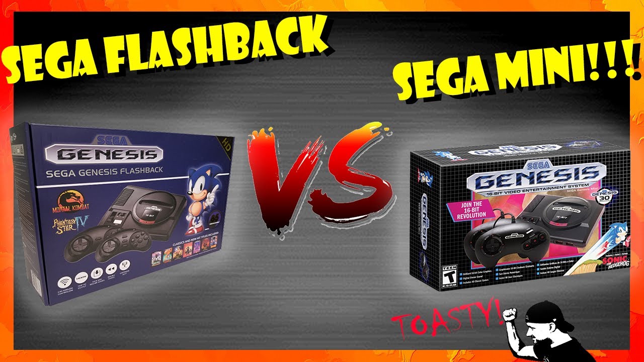2018 Sega Genesis Flashback VS Sega Genesis Mini!