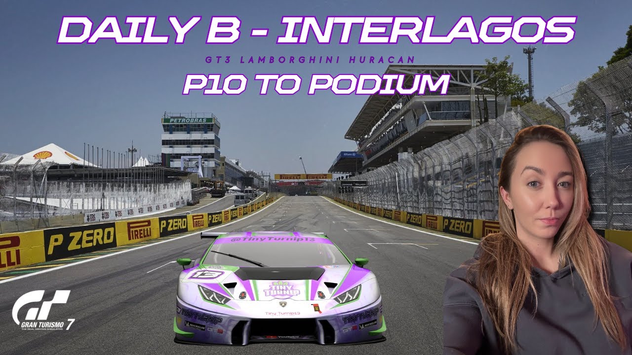 Interlagos Daily B | p10 to podium | Lamborghini Huracan GT3 | Gran Turismo 7