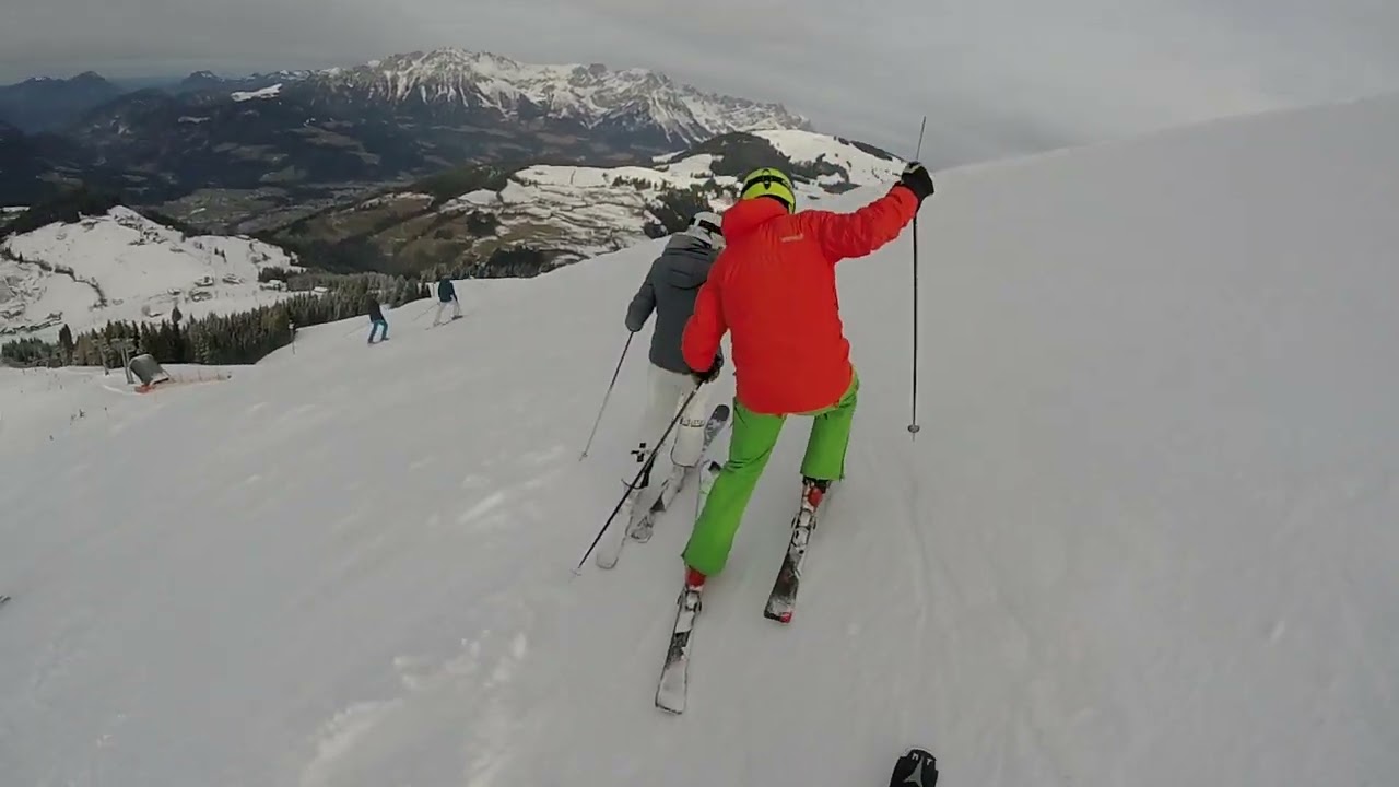 Skiwelt 2023_24 - Hohe Salve Descent, Black 42a, Red 43