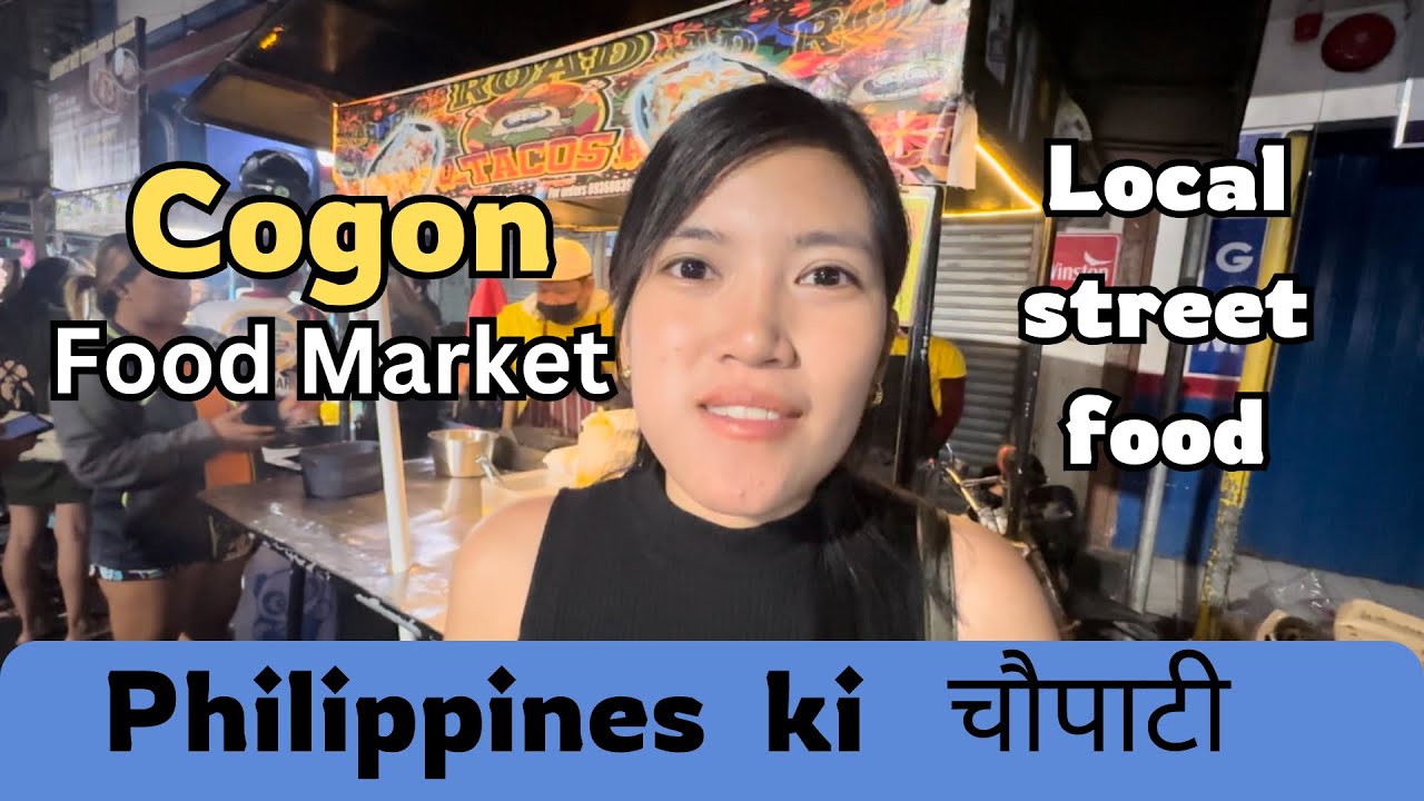 Philippines street food | street food stalls in Philippines | Cogon food market