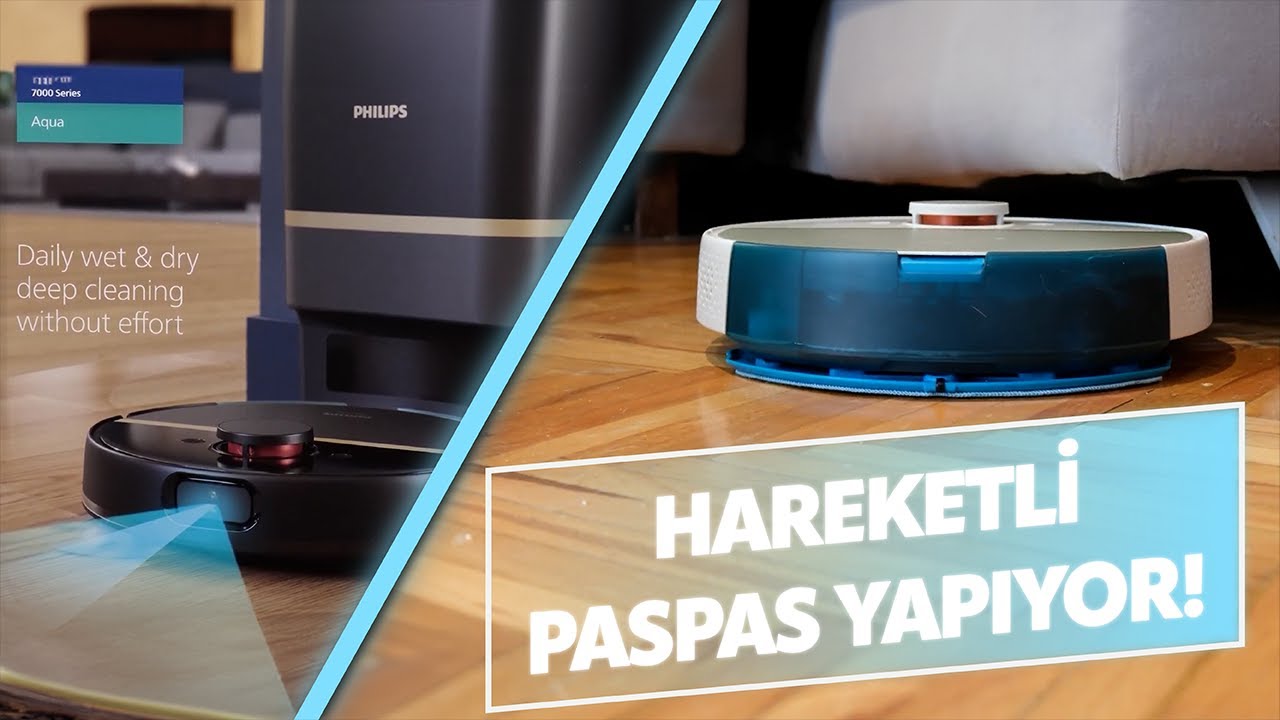 Hareketli paspası var: Philips HomeRun 7000 serisi robot süpürge
