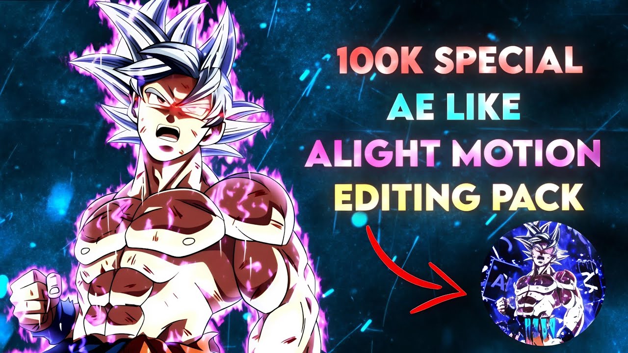 100k special my EDITING PACK | XML Link || Hyro || #anime #edit  #editing #goku 