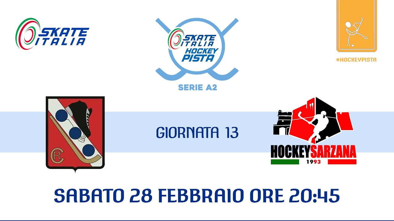 Serie A2 - Gir.B - G.13 - Rotellistica Camaiore x Hockey Sarzana