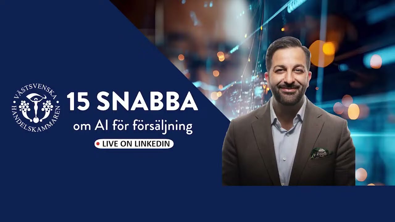 15 SNABBA: AI FÖR FÖRSÄLJNING