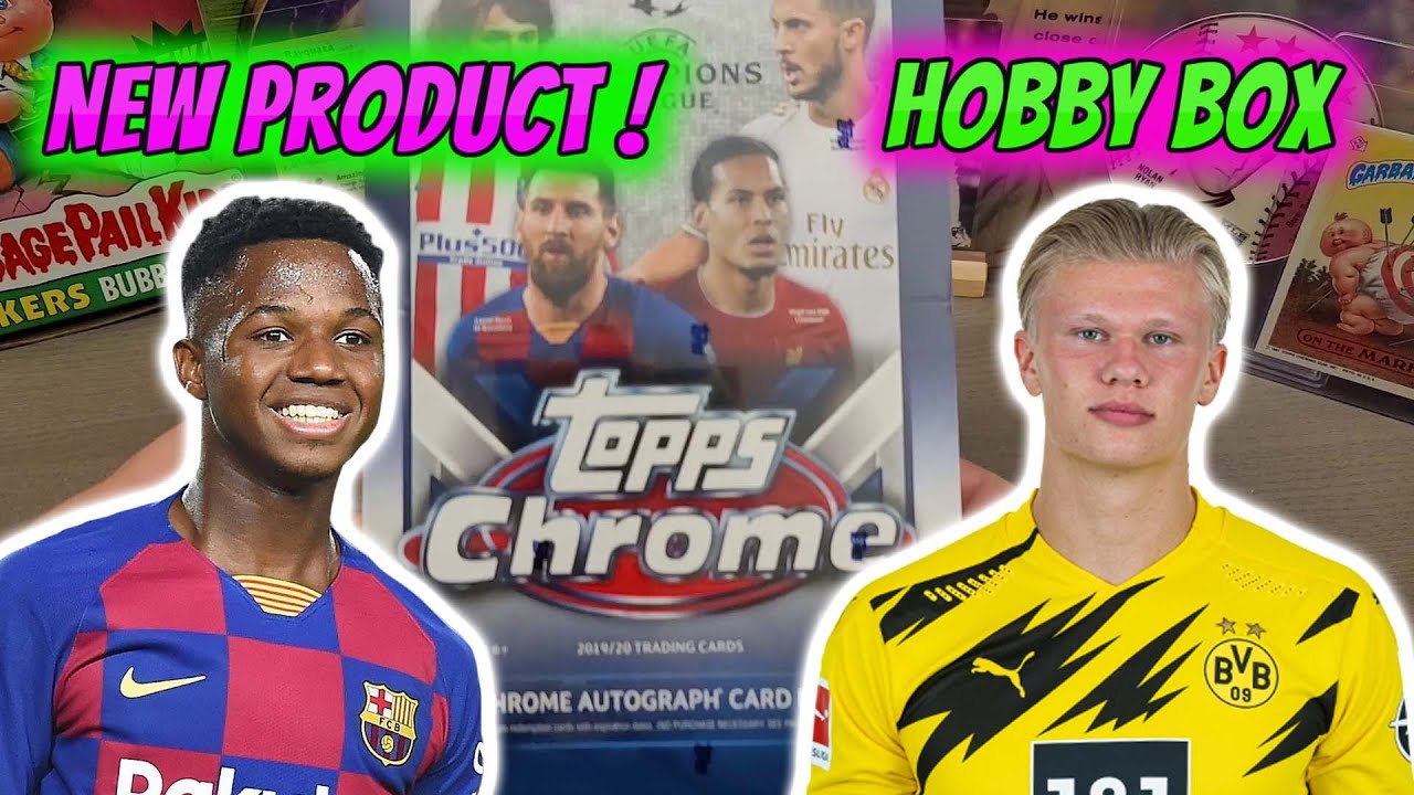 Erling Haaland First Pack Magic! 2019-20 Topps Chrome UEFA Champions League Hobby Box Rip! ⚽🔥