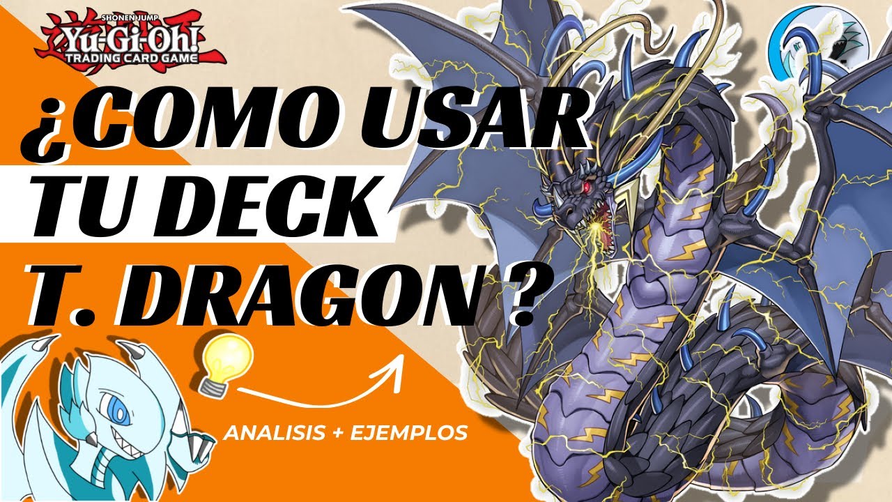 ▶️¿COMO USAR TU DECK THUNDER DRAGON? (ANALISIS+COMBOS) 2024