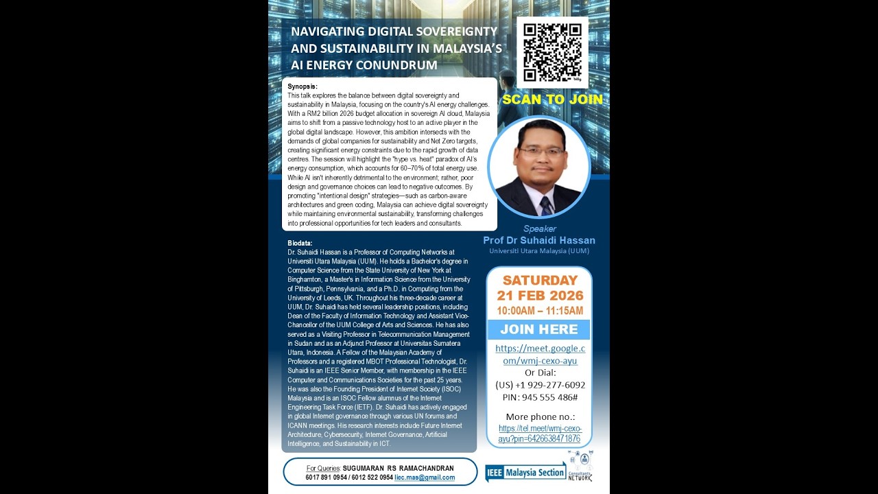 Navigating Digital Sovereignty and Sustainability 21 Feb 2026
