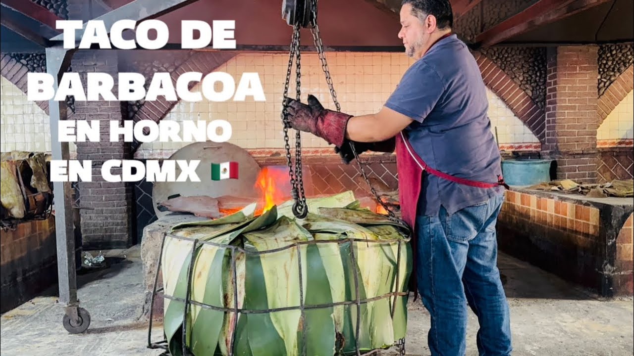 “Como Preparar Un Taco De Barbacoa En Horno” En Cdmx🇲🇽 #mexico #food #travel #streetfood