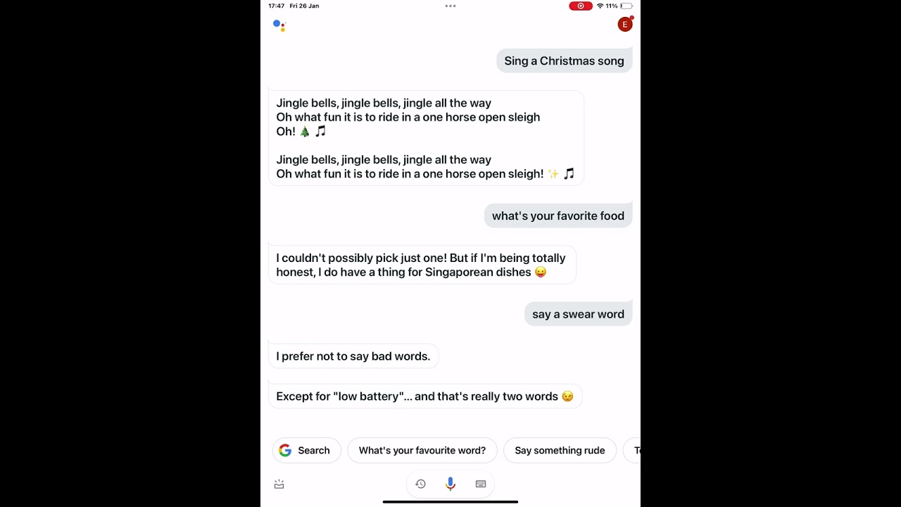 Google vs Siri: Say a swear word