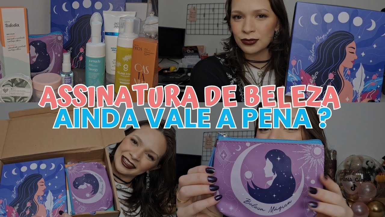 MINHA EDIÇÃO DE JULHO DA GLAM| GLAMCOMBO: GLAMBOX + GLAMBAG ED. BELEZA MÁGICA - ASSINATURA DE BELEZA