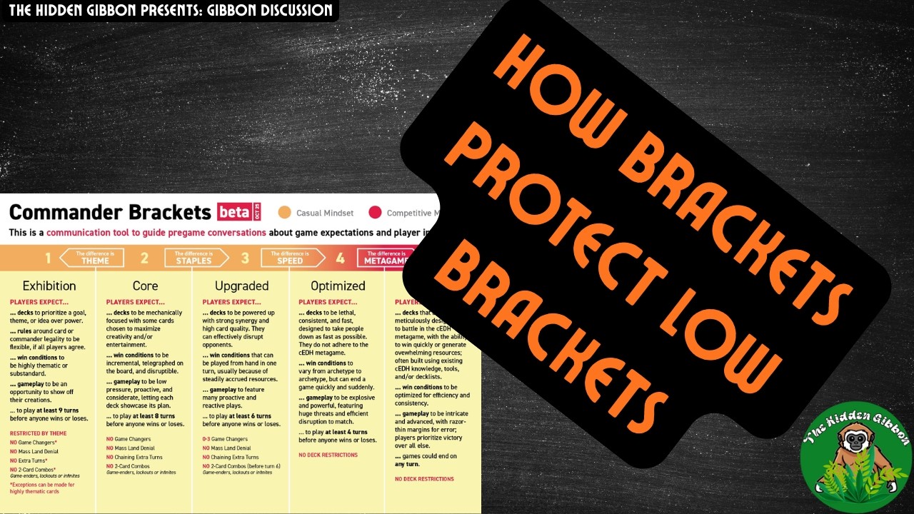 How the Brackets are Protecting Casual | How unbans won't hurt | Gibbon Discussion |#MTG #Commander