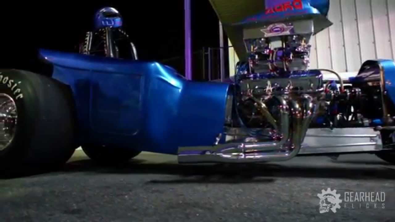 WILD RIDE on a 1923 Ford Model T Dragster - 1/4 mile