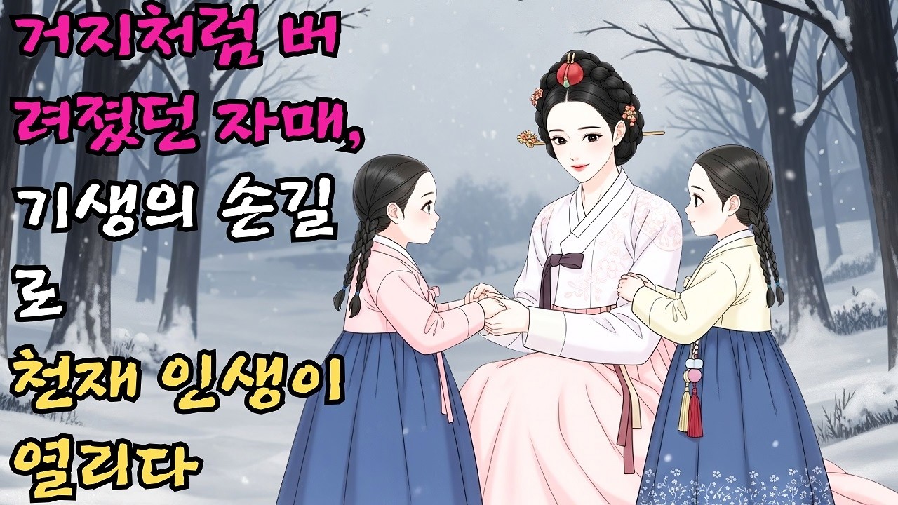 거지처럼 버려졌던 자매, 기생의 손길로 천재 인생이 열리다 #야담 #민담 #전설 #설화 