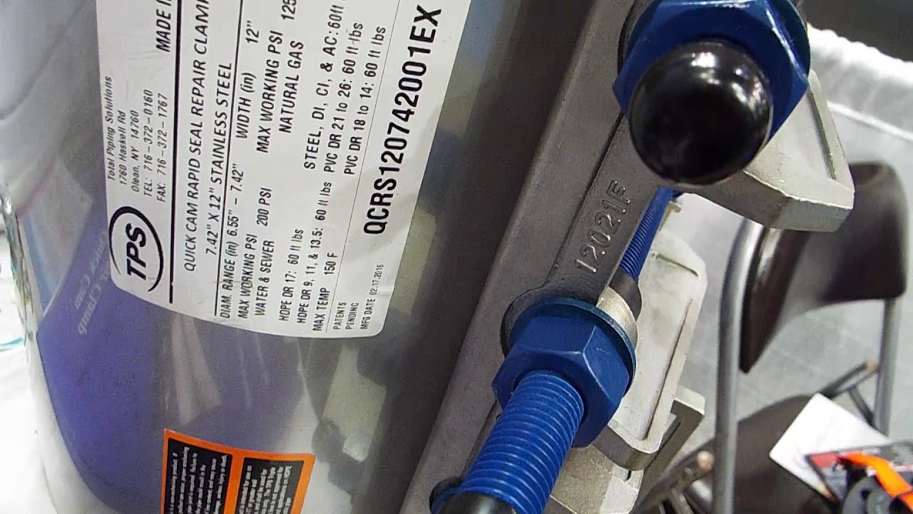 Understanding Wide Range Rapid Seal Repair Clamp Used for Water Main Breaks